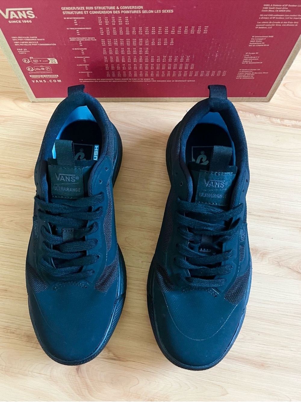 Vans Mte Ultrarange Exo Black Shoes Women 8.0 US - Picture 4 of 9